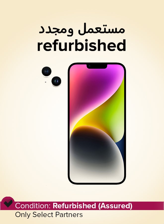 Apple Refurbished - iPhone 14 128GB Starlight 5G With Facetime - International Version - Image 1