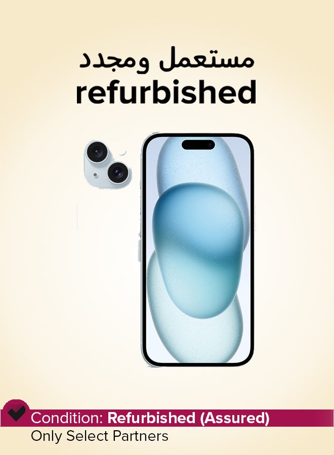 Apple Refurbished - iPhone 15 128GB Blue 5G - International Version - Image 1