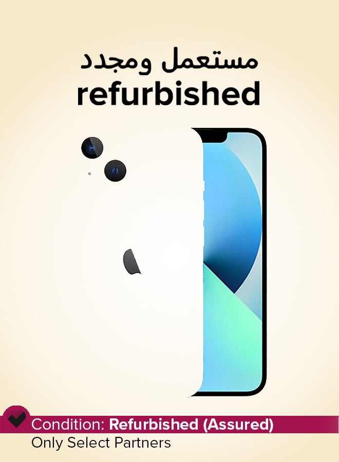 Apple Refurbished - iPhone 13 Mini 128GB Starlight 5G With Facetime - Image 1