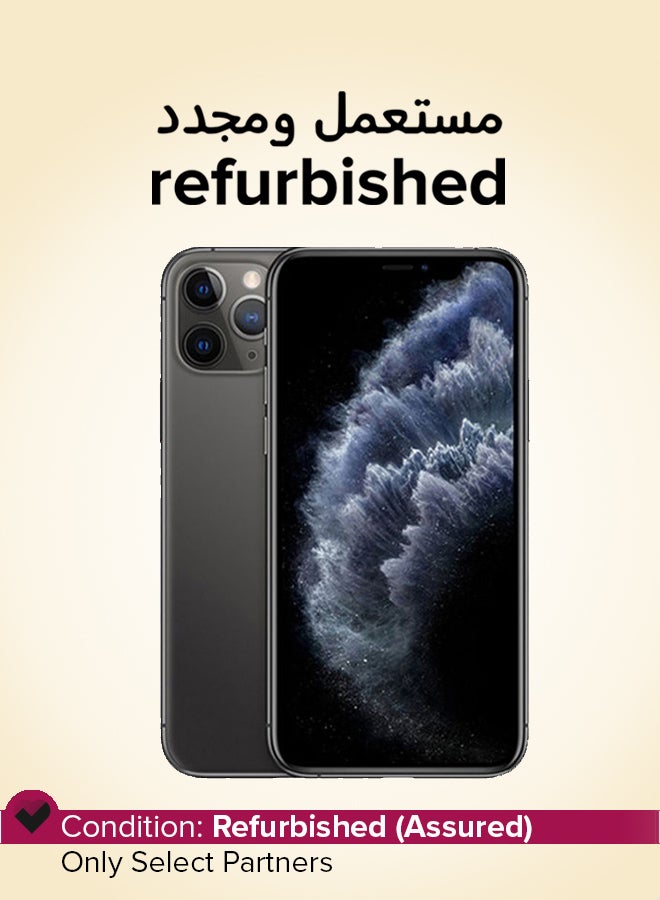 ابل  Refurbished - iPhone 11 Pro Max 256GB Space Gray 4G With Facetime - International Version - Image 1