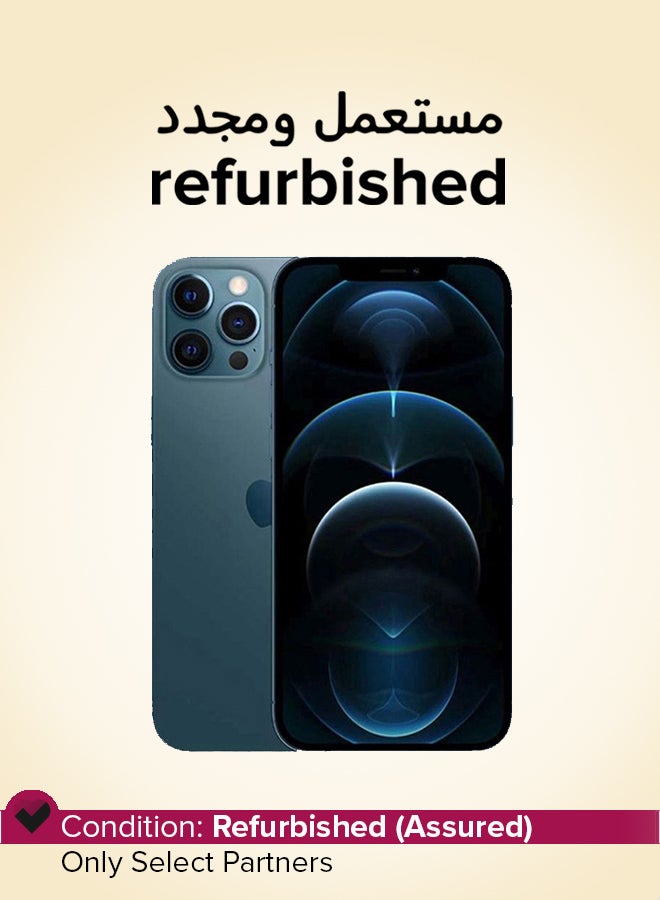 ابل  Refurbished - iPhone 12 Pro Max 256GB Pacific Blue 5G - International Version - Image 1