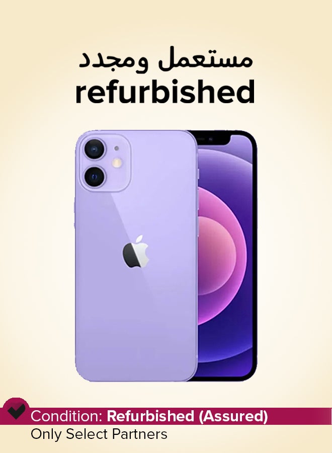 Apple Refurbished - iPhone 12 Mini With Facetime 128GB Purple 5G - International Version - Image 1