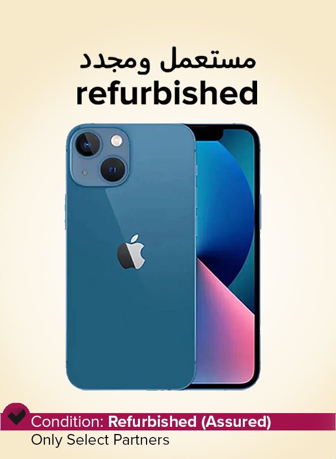 ابل  Refurbished - iPhone 13 256GB Blue 5G With Facetime - International Version - Image 1