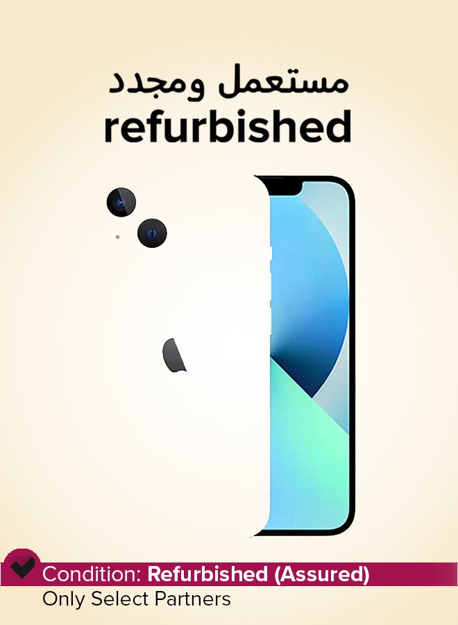 Apple Refurbished - iPhone 13 256GB Starlight 5G With Facetime - International Version - Image 1