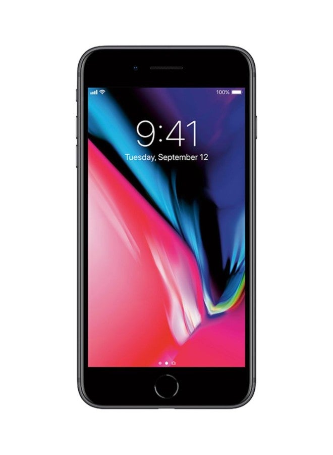 ابل  مجدد - آيفون 8 بلس 64 جيجابايت رمادي فضائي 4G مع فيس تايم - Image 2