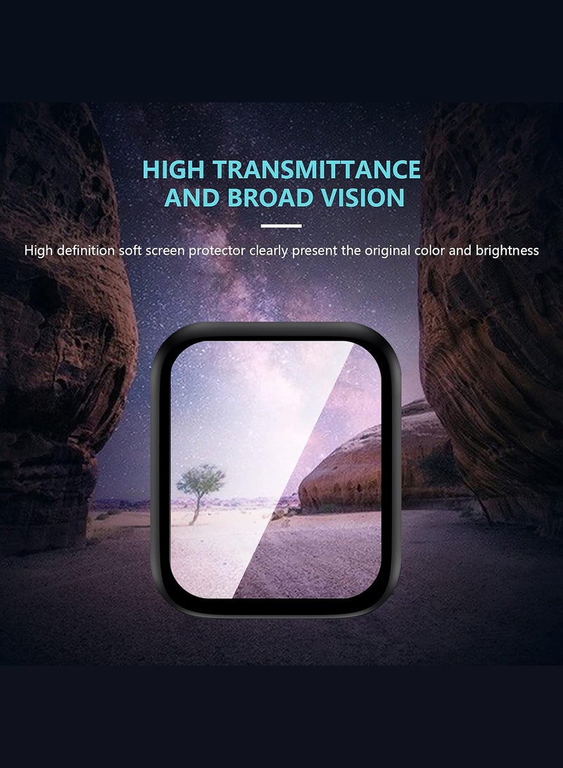 مارجون PMMA Clear Screen Protector for Apple Watch 46mm - Ultra Thin Scratch Resistant Protective Film Clear-1 - Image 2