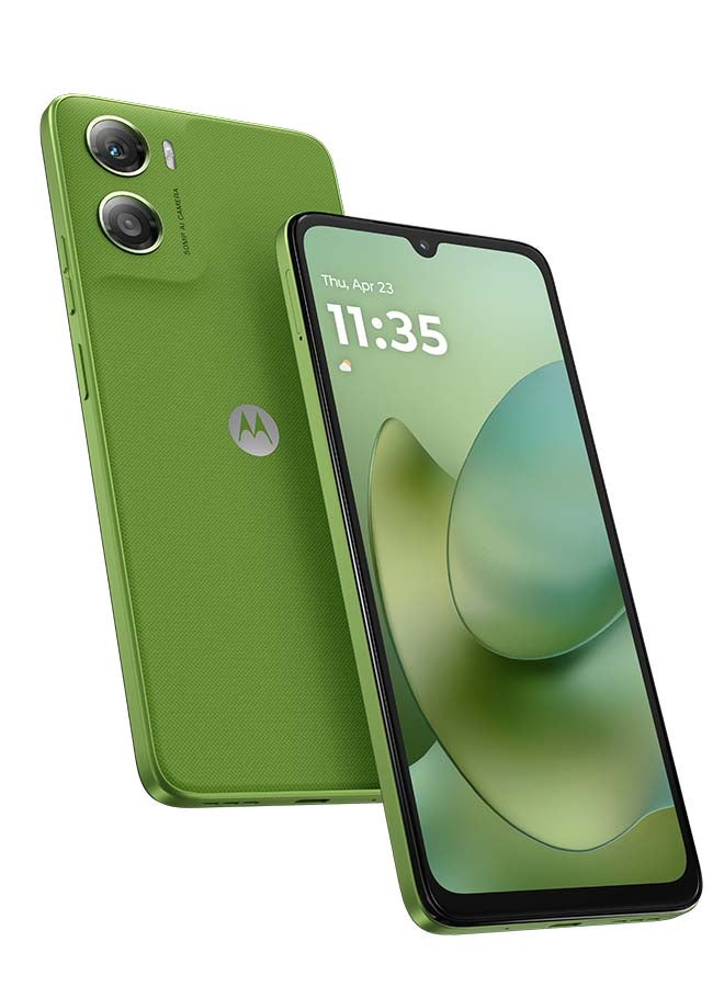 موتورولا G06 Power 4G Dual SIM PANTONE Tendril (Green) 4GB RAM 256GB - Middle East Version - Image 1