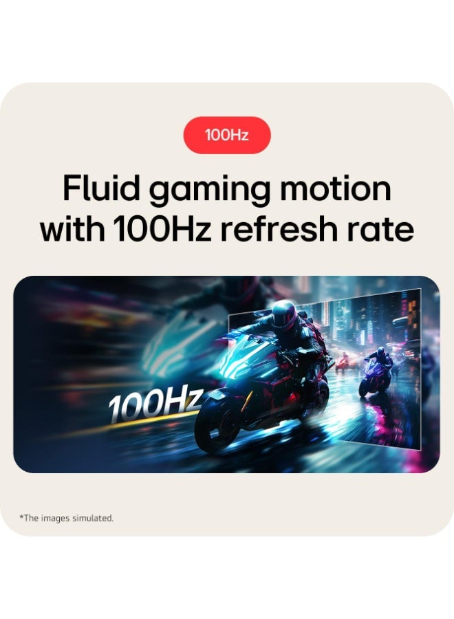 LG 34U650A-B 34” Curved UltraWide IPS Monitor, WQHD 3440×1440, 100Hz, HDR10, USB-C 96W Power Delivery, Built-in KVM, RJ45 LAN, HDMI + DisplayPort, Ergonomic Stand Black - Image 3