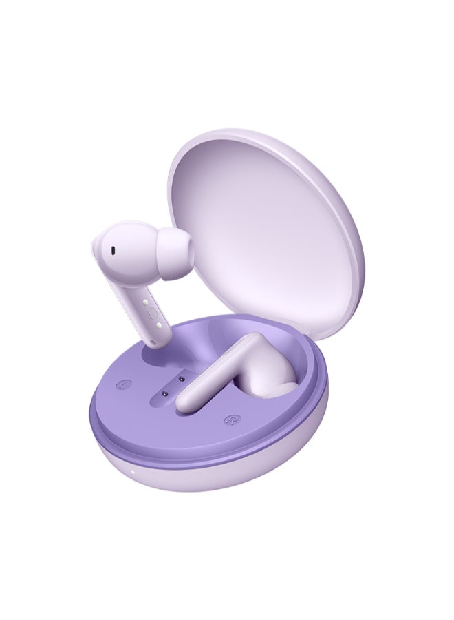 Honor Earbuds A Pro Wireless Earbuds with 49dB Active Noise Cancellation, 12.4mm Large Driver, Up to 42H Battery, Bluetooth 5.3, AI Call Noise Reduction, IP54 Water Resistant purple - Image 4