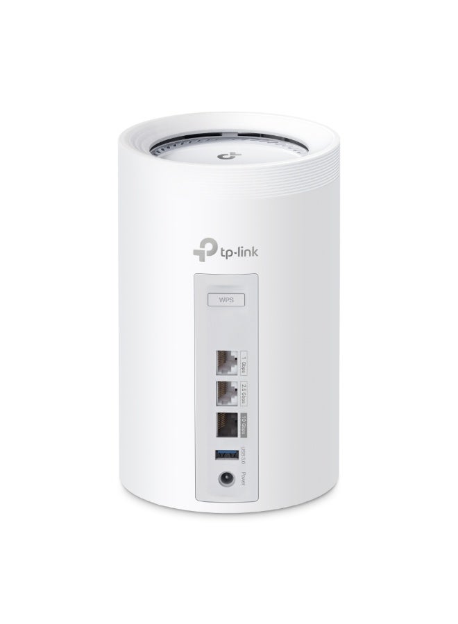 تي بي لينك Deco BE14000 Tri-Band Whole Home Mesh WiFi 7, 10Gbps Port, MLO, 320 MHz, 6 GHz, Seamless AI Roaming, HomeShield Security, Gaming & Streaming, Smart Home, Parental Control, Deco BE68(1-Pack) white - Image 3