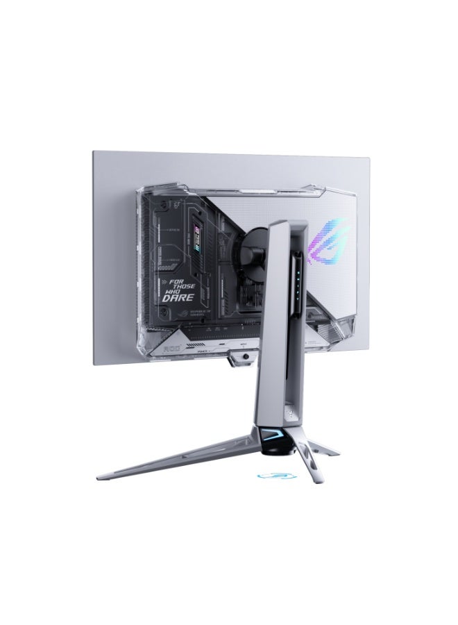 ASUS ROG Swift OLED PG27AQWP-W 27″ QHD WOLED Gaming Monitor, 540Hz/720Hz Dual-Mode, 0.02ms GTG, HDR True Black 500, 1500 nits, DisplayPort 2.1a, HDMI 2.1, G-SYNC Compatible, FreeSync Premium Pro, 99.5% DCI-P3, OLED Care Pro | 90LM0CF2-B01971 silver - Image 5
