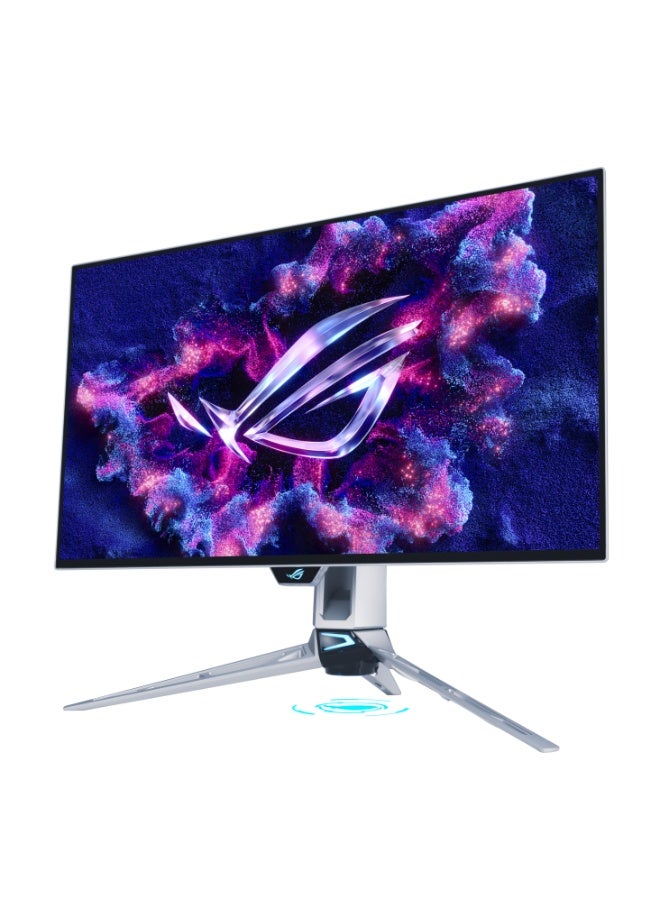 ASUS ROG Swift OLED PG27AQWP-W 27″ QHD WOLED Gaming Monitor, 540Hz/720Hz Dual-Mode, 0.02ms GTG, HDR True Black 500, 1500 nits, DisplayPort 2.1a, HDMI 2.1, G-SYNC Compatible, FreeSync Premium Pro, 99.5% DCI-P3, OLED Care Pro | 90LM0CF2-B01971 silver - Image 3