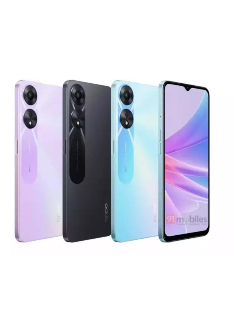 أوبو A58 5G Dual SIM Glowing Purple 8GB RAM 128GB - International Version - Image 3