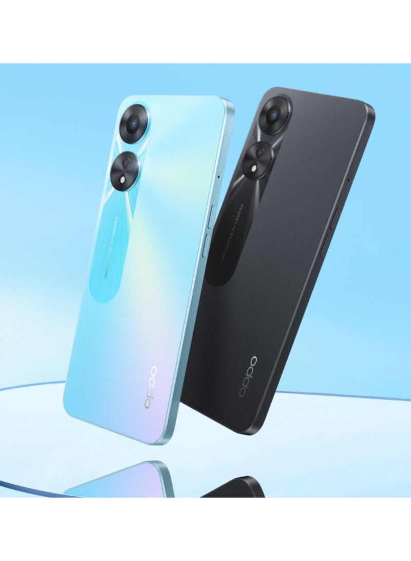أوبو A58 5G Dual SIM Glowing Black 8GB RAM 128GB - International Version - Image 3