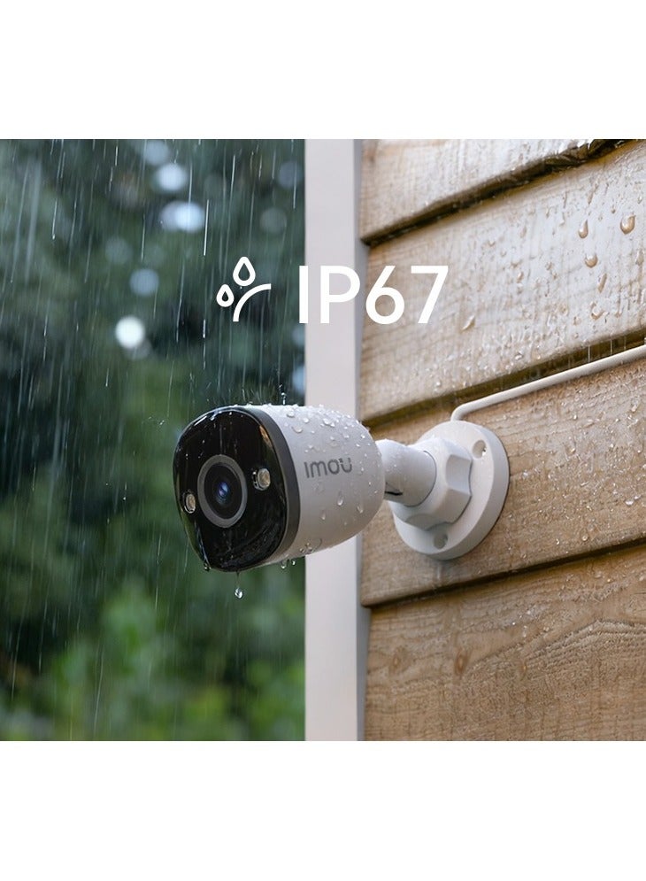 IMOU PS3D-5MP Outdoor PoE Bullet Security Camera, 5MP 3K Ultra HD, H.265, Smart Human & Vehicle Detection, Color Night Vision, Built-in Mic, MicroSD up to 512GB, IP67 Weatherproof, ONVIF, Imou Life App | IPC-PS3DP-5M0 - Image 5