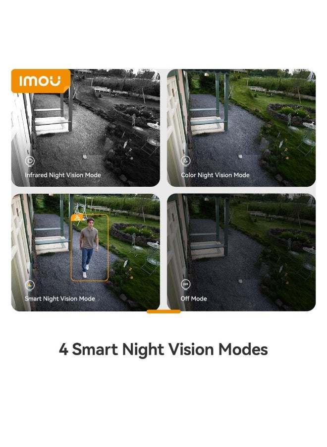 IMOU PS7F 5MP PoE Outdoor Security Camera – 5MP HD, 355° Pan & 90° Tilt, 3.6mm Lens, Night Vision 30m, AI Human/Vehicle Detection, Two-Way Audio, Siren & Warning Lights, IP67, MicroSD up to 512GB | IPC-PS7FP-5M0 - Image 5