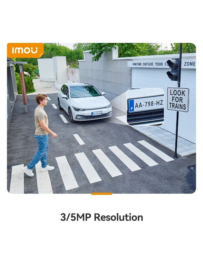 IMOU PS7F 5MP PoE Outdoor Security Camera – 5MP HD, 355° Pan & 90° Tilt, 3.6mm Lens, Night Vision 30m, AI Human/Vehicle Detection, Two-Way Audio, Siren & Warning Lights, IP67, MicroSD up to 512GB | IPC-PS7FP-5M0 - Image 4