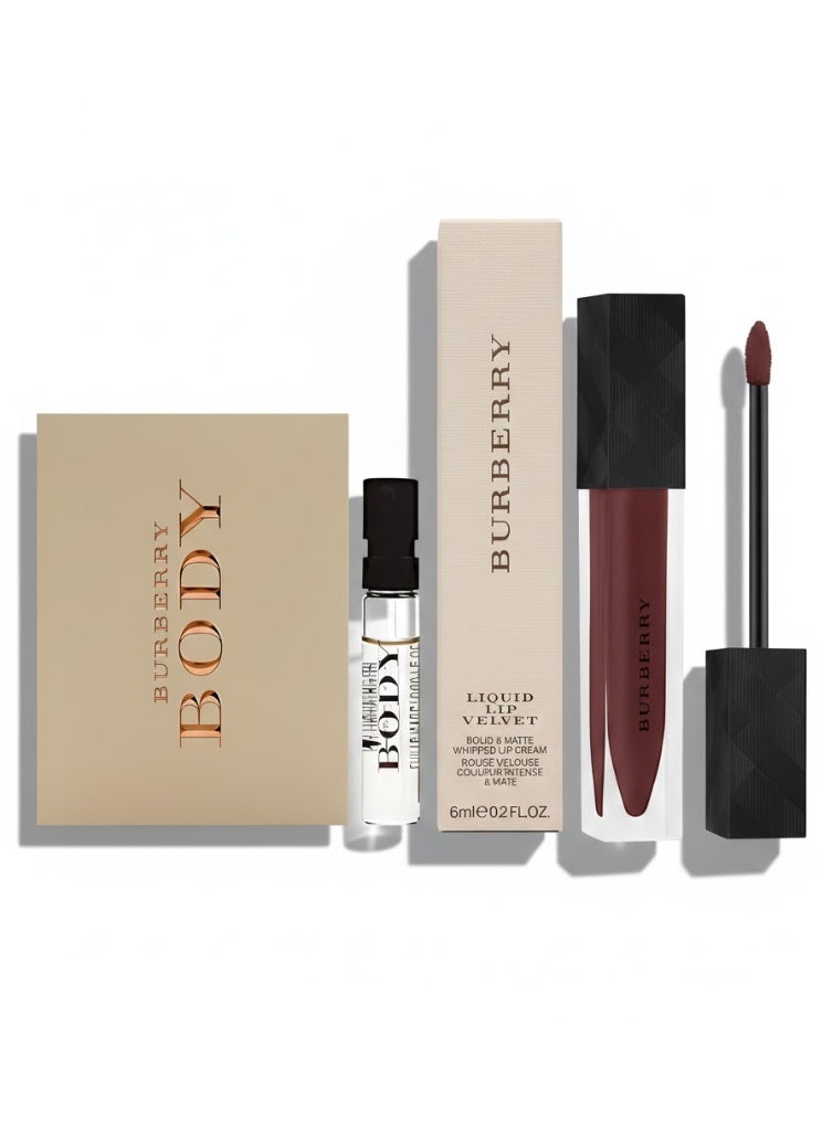 BURBERRY Gift Set Consisting Of (Liquid Lipstick 6ml + Body EDP 2ml) 6ml - Image 1