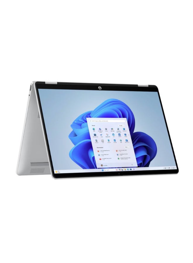 HP OmniBook 5 Flip 14-fp0023dx Laptop With 14 Inch 2K Touch Display, Core i7-150U Processor/16GB RAM DDR5/512GB SSD/Windows11/ English/Arabic Glacier Silver - Image 3