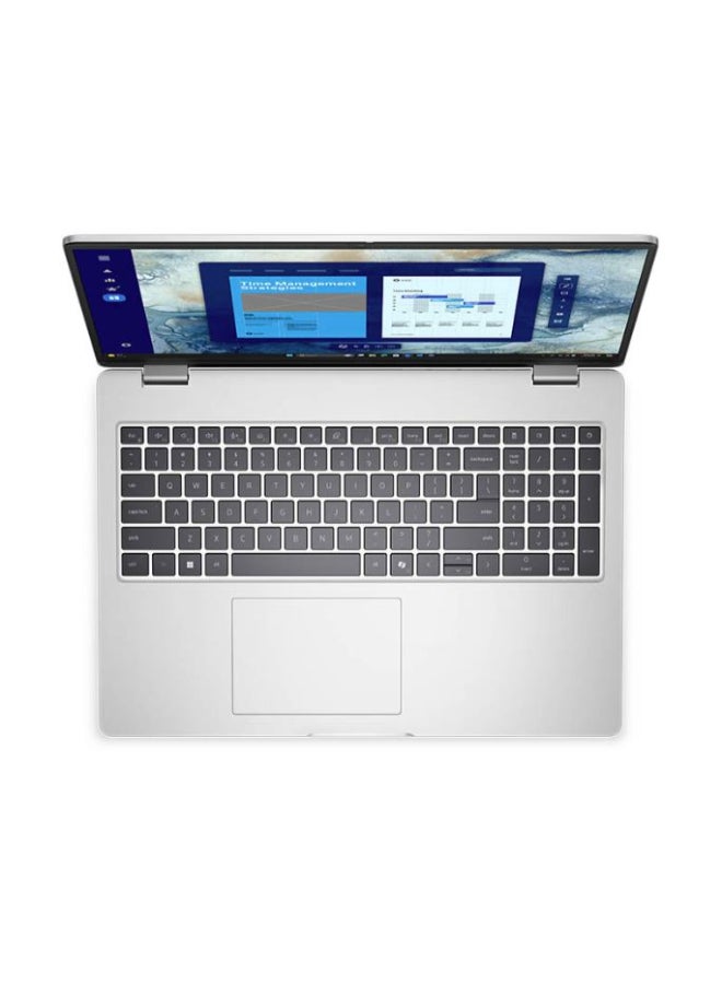 DELL Pro 16 PC16250 Laptop With 16 Inch Full HD (1920x1080) Display, Core Ultra 7-265U Processor/16GB RAM DDR5/512GB SSD/DOS(Without Windows)/ English/Arabic Platinum Silver - Image 4