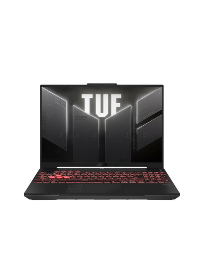 أسوس TUF A16 Gaming Laptop With 16 Inch Full HD (1920x1080) Display, AMD Ryzen 7-7445HS Processor/16GB RAM DDR5/512GB SSD/6GB Nvidia GeForce RTX 4050 Graphics/Windows11/ English/Arabic Black - Image 1