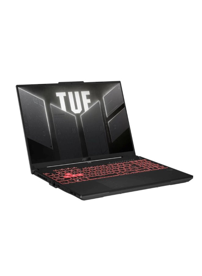 أسوس TUF A16 Gaming Laptop With 16 Inch Full HD (1920x1080) Display, AMD Ryzen 7-7445HS Processor/16GB RAM DDR5/512GB SSD/6GB Nvidia GeForce RTX 4050 Graphics/Windows11/ English/Arabic Black - Image 2