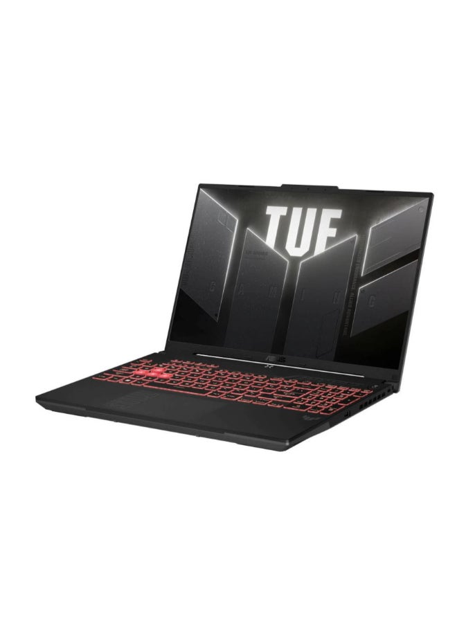 أسوس TUF A16 Gaming Laptop With 16 Inch Full HD (1920x1080) Display, AMD Ryzen 7-7445HS Processor/16GB RAM DDR5/512GB SSD/6GB Nvidia GeForce RTX 4050 Graphics/Windows11/ English/Arabic Black - Image 3