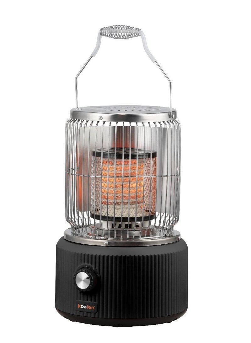 Koolen Ceramic Electric Heater, Up To 2000 Watts 2000 W 807102065 black