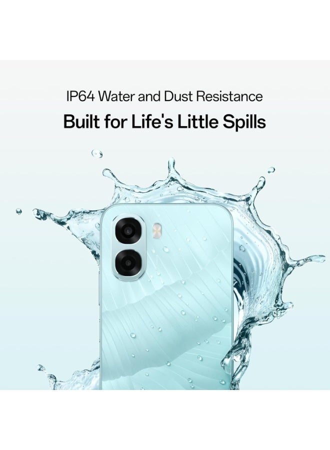 أوبو A6X Dual SIM Ice Blue 4GB RAM 128GB 5G - Middle East Version - Image 2