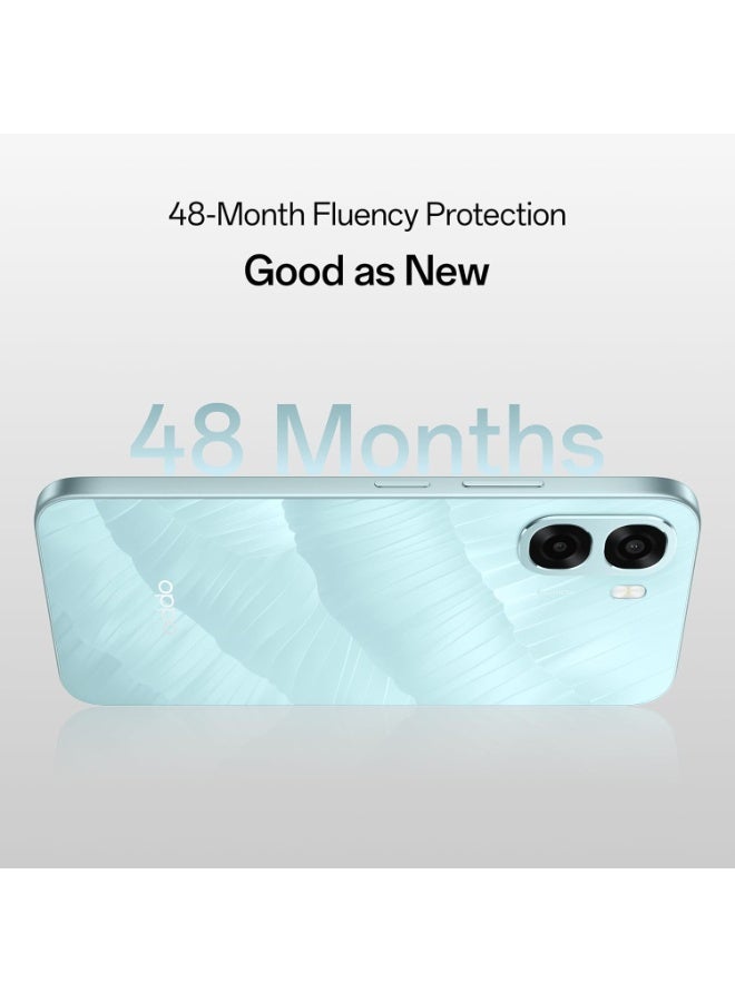 أوبو A6X Dual SIM Ice Blue 4GB RAM 128GB 5G - Middle East Version - Image 4