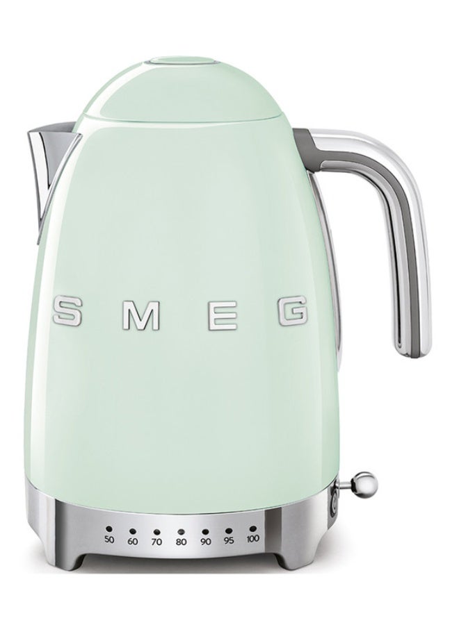 سميج غلاية كهربائية بسماكة متغيرة من سميج على طراز الخمسينات - أخضر باهت KLF04PGAU - Image 1