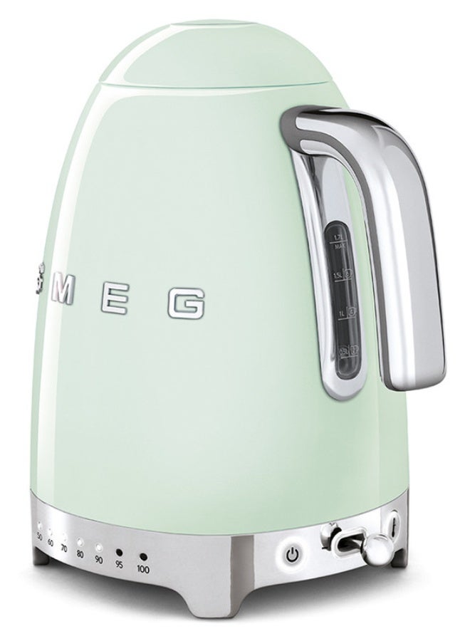 سميج غلاية كهربائية بسماكة متغيرة من سميج على طراز الخمسينات - أخضر باهت KLF04PGAU - Image 3