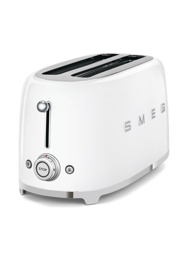 سميج توستر سميج بتصميم الخمسينات 4 شريحة أبيض TSF02WHAU - Image 2