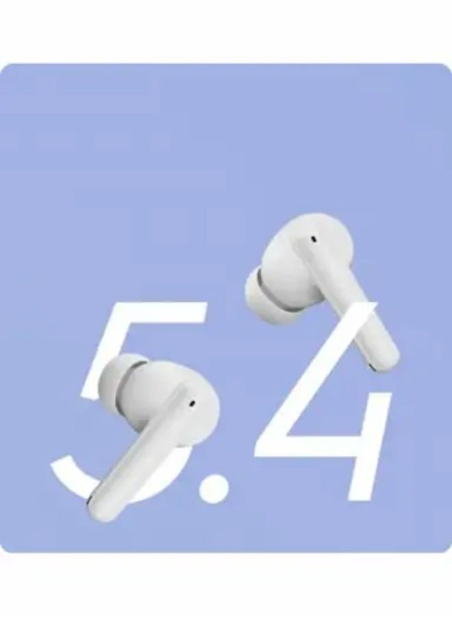 تكنو buds 4 Active Noise Cancellation (ANC) reduces ambient noise by up to 25dB white - Image 4