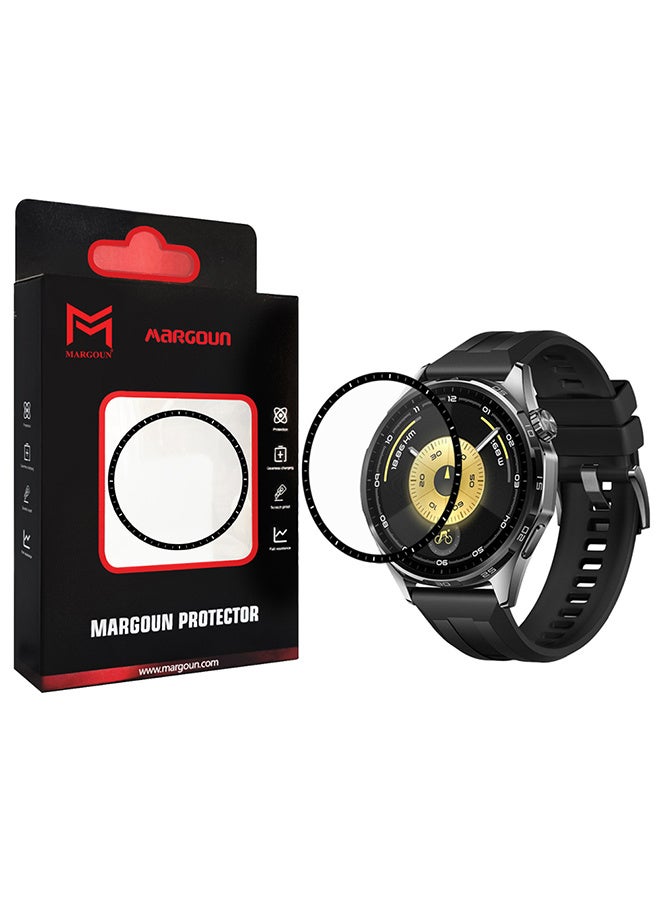 مارجون PMMA Clear Screen Protector for Huawei Watch GT6 46mm - Ultra Thin Scratch Resistant Protective Film Clear-1 - Image 1