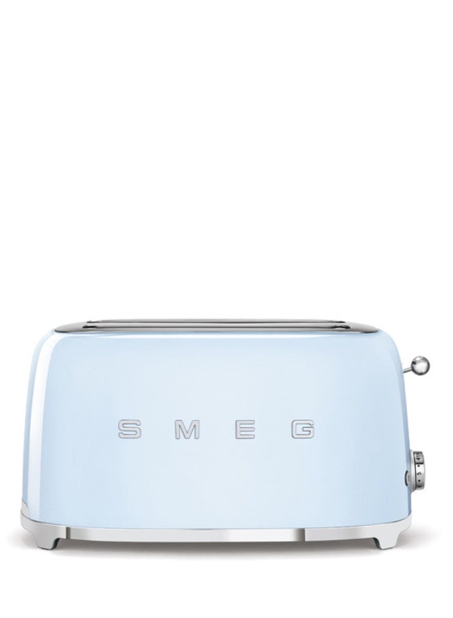 سميج محمصة سميج على طراز الخمسينات 4 شريحة (أزرق باهت) TSF02PBAU - Image 1