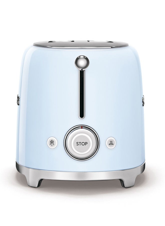 سميج محمصة سميج على طراز الخمسينات 4 شريحة (أزرق باهت) TSF02PBAU - Image 3