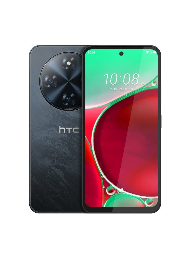 HTC Wildfire E5 Elite 4G Dual SIM Black 6 RAM 256GB – Middle East Version - Image 1