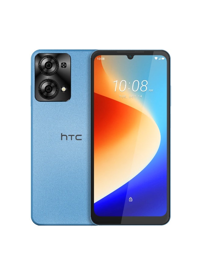 HTC Wildfire E6 Elite 4G Dual SIM Light Blue 4+8GB RAM 64GB – Middle East Version - Image 1