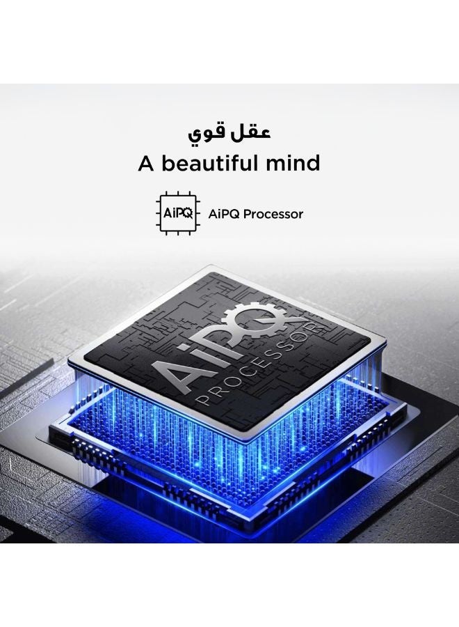 TCL 65 Inch P6K 4K HDR TV | 4K UHD Smart Google TV | AiPQ Processor | HVA Panel | HDR10, HLG, 60Hz | Ai Clarity, Ai Color, Ai HDR, Ai Contrast | Dolby Audio | MEMC | Metallic Bezel-less - International Version 65P6K Black - Image 5