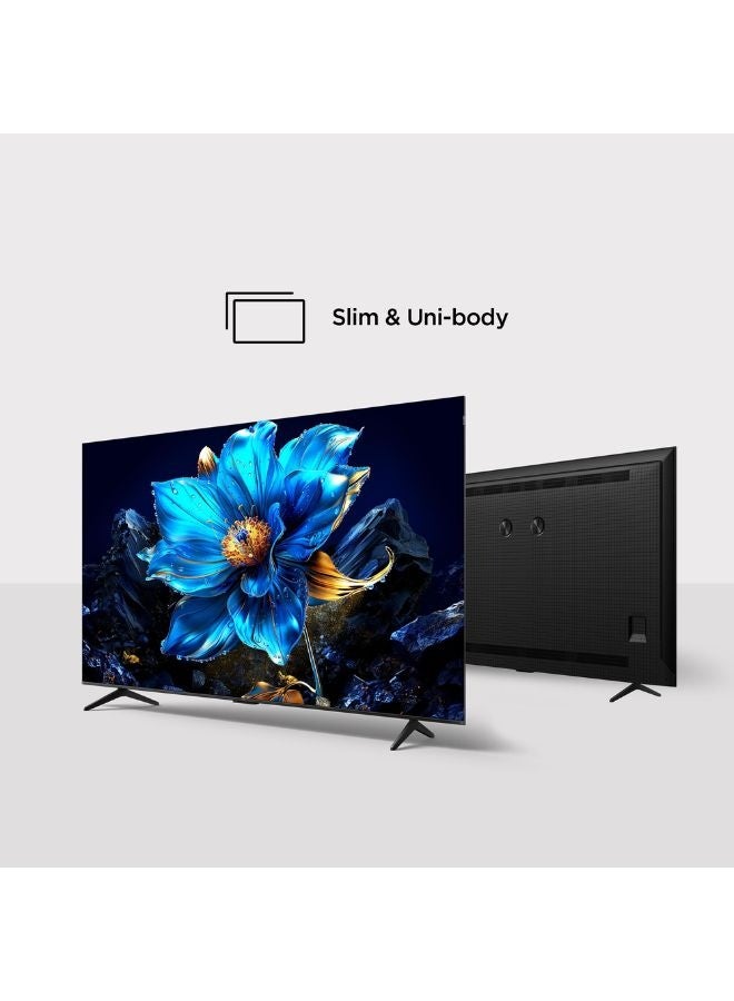TCL 85 Inch P7K QLED TV | 4K Google TV | AiPQ Processor | Dolby Vision | HVA Panel | HLG, HDR10+, Ai Clarity, Color, HDR | Dolby Atmos | DTS Virtual:X | Miracast | Game Master, Game Bar, Game Picture Mode - International Version 85P7K Black - Image 3