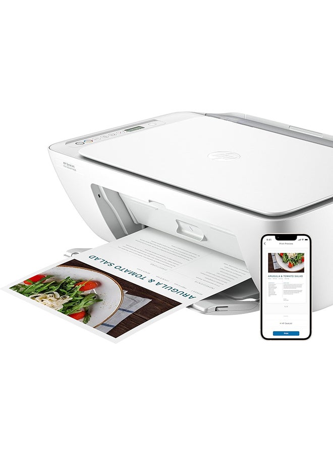 HP Renewed - DeskJet Ink Advantage 2875 All-In-One Printer white - Image 2