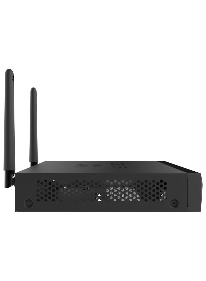 إيزفيز مسجل الفيديو الشبكي اللاسلكي X5S-4W (NVR) مع مخرج HDMI/VGA، يدعم حتى 4 كاميرات واي فاي، ضغط فيديو H.265، وسعة تخزين 8TB - أسود - Image 5