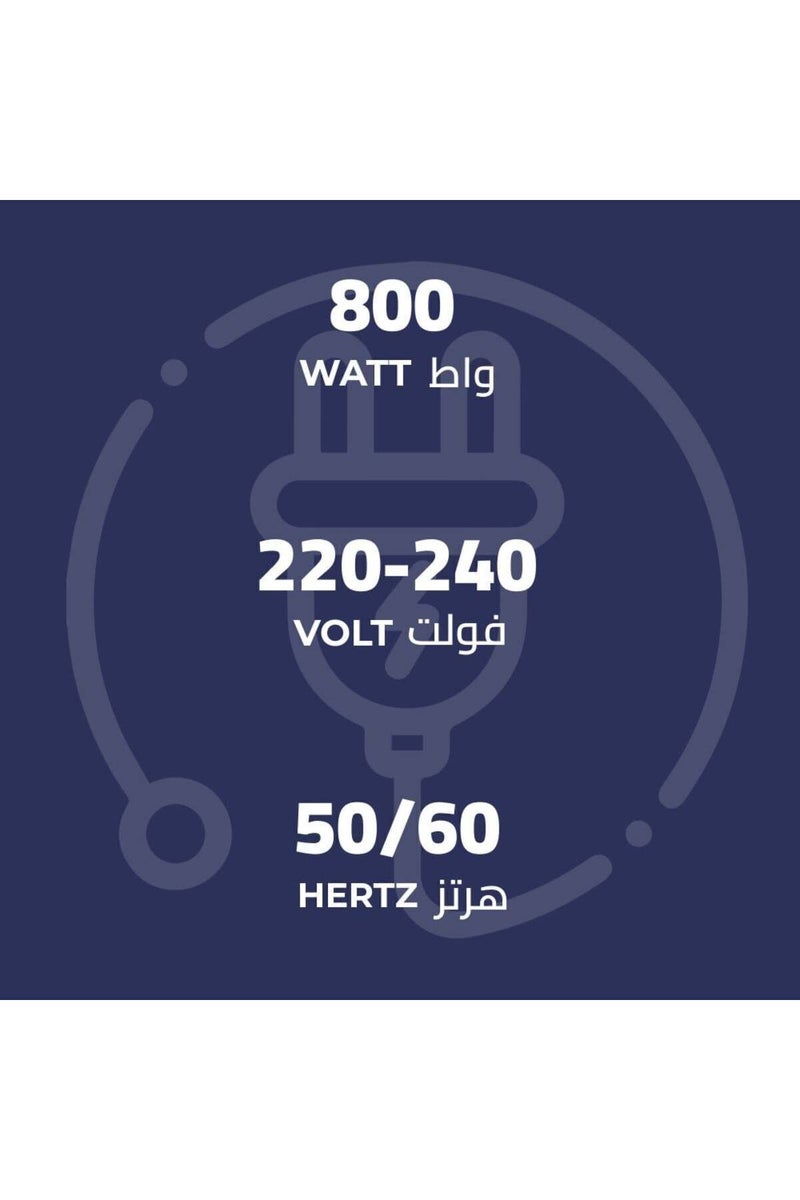 Kion Blender 350W 1.2L Plastic Jug  With 2 Speeds & Pulse + Grinder 1.2 L 350 W KHR/5001 White - Image 3