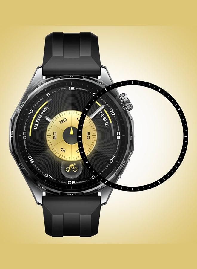 مارجون 2 Pieces PMMA Clear Screen Protector for Huawei Watch GT6 46mm - Ultra Thin Scratch Resistant Protective Film Clear-2 - Image 5