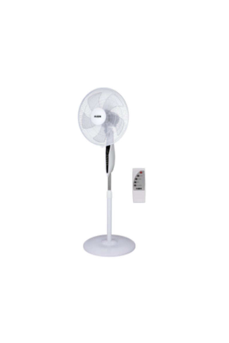 Kion Stand Fan 16-Inch 5 Blades & 3 Speed With Remote Control 50 W KHD/615 Multicolor - Image 2