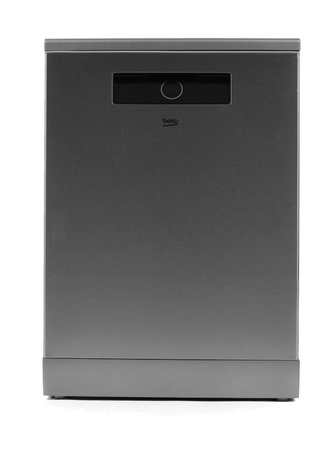 Beko Dishwasher 8 Programs, 16 Place Settings, Inox BDEN38640XC Inox - Image 1