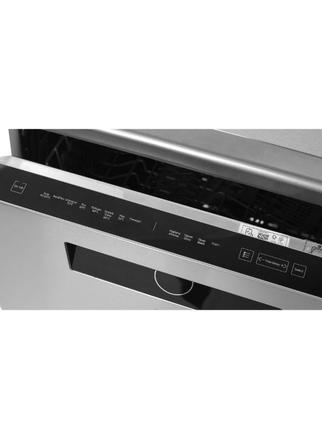 Beko Dishwasher 8 Programs, 16 Place Settings, Inox BDEN38640XC Inox - Image 4