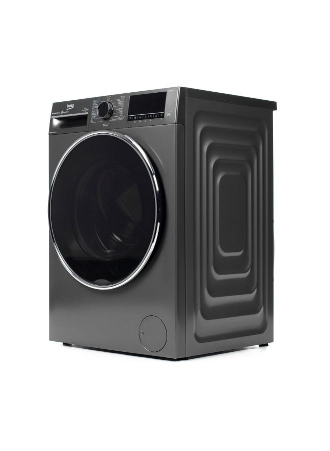 Beko Front Load Washer/Dryer Combo 10kg  / 7Kg, 1400 rpm WD10714MKSA Dark Gray - Image 2