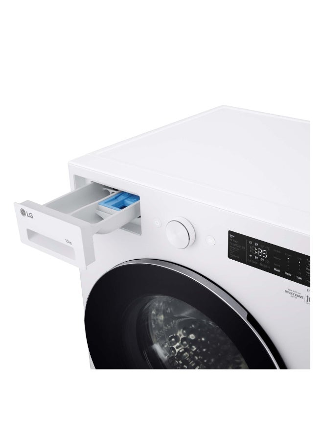 LG Front Load Washer 15kg WFN1510WHT White - Image 5